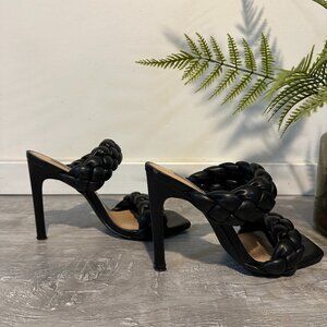 Steve Madden Braided High Heel Sandals-Size 8